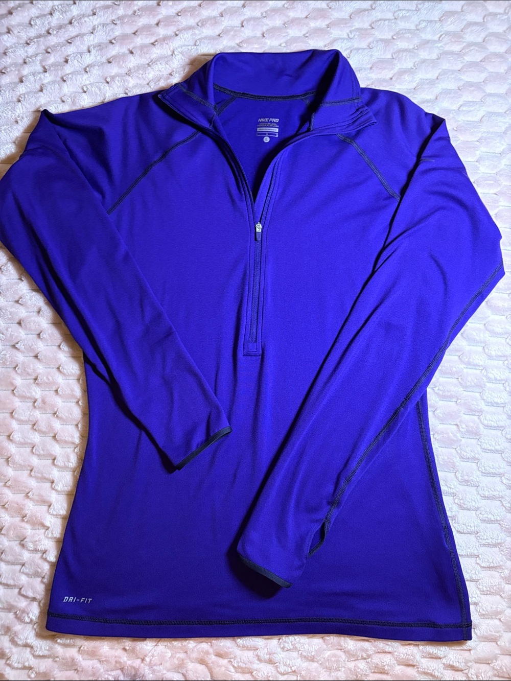Women's Half-Zip Nike Pro DRI-Fit Athletic Jacket